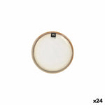 Assiette à dessert Inde Fustam Ø 15,5 cm (24 Unités) Bigbuy