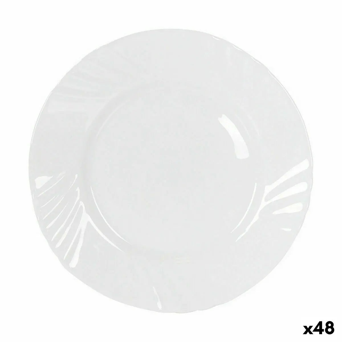 Assiette à dessert La Mediterránea Everett 20,5 x 20,5 x 2 cm (48 Unités) Mamm