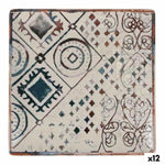 Assiette à dessert La Mediterránea Grecia Porcelaine 18 x 18 x 2 cm (12 Unités) Mamm