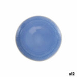 Assiette plate La Mediterránea Calobra Bleu (12 Unités) Mamm