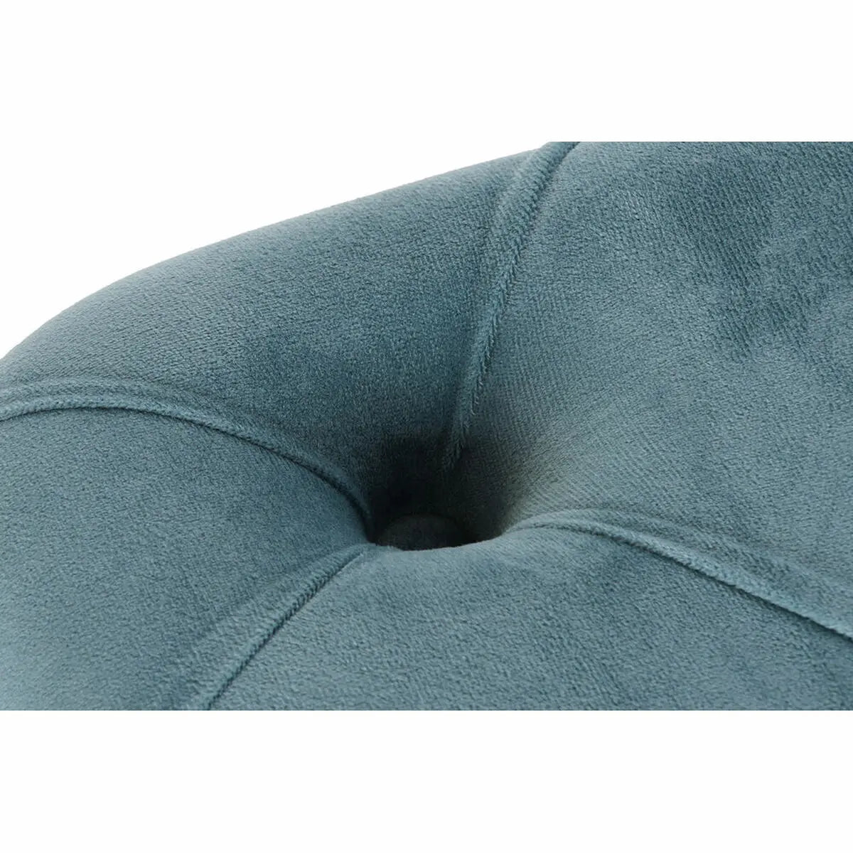 Banquette DKD Home Decor   Bleu Polyester Velours Bois MDF (88 x 53 x 48 cm) Mamm