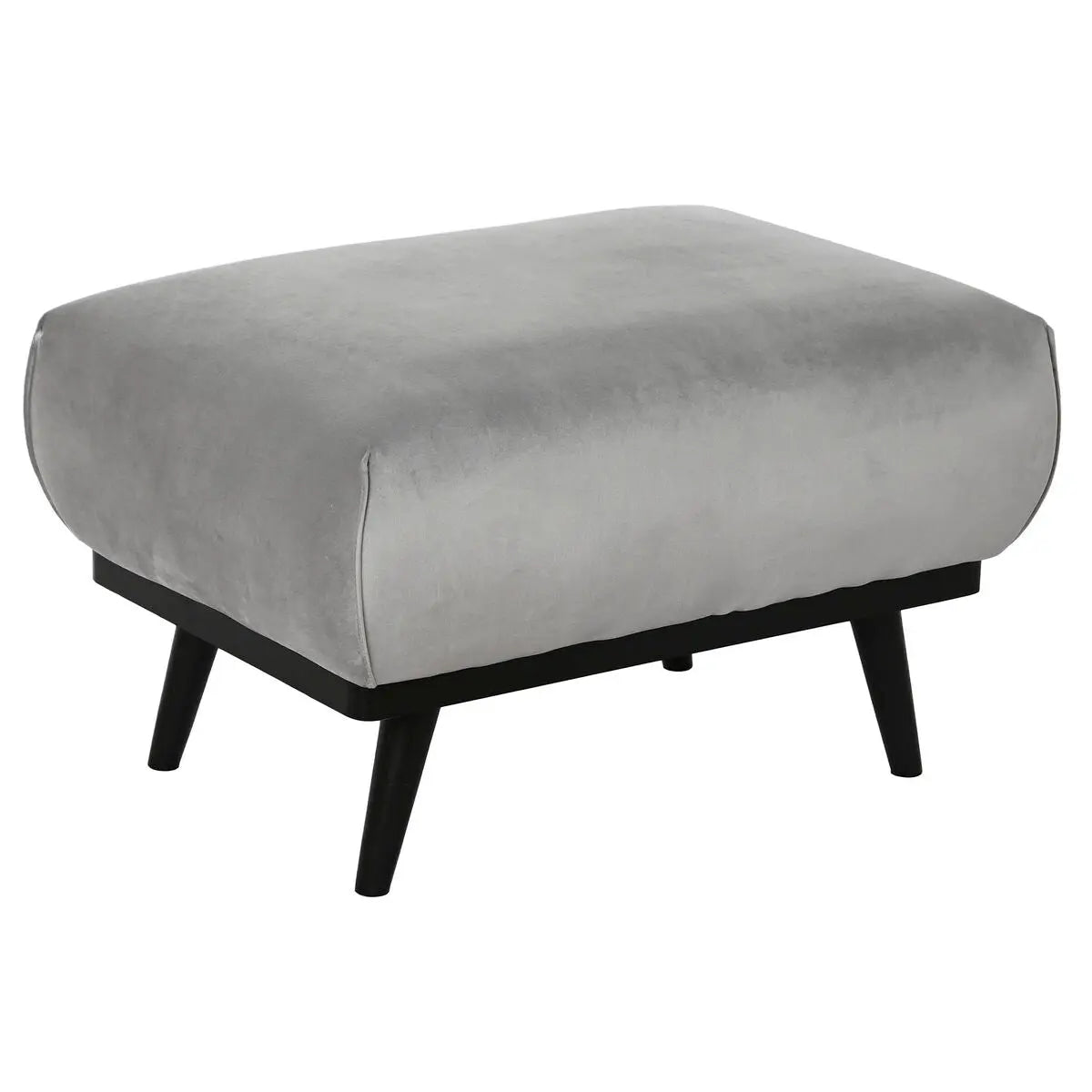 Banquette DKD Home Decor Noir Gris 70 x 50 x 42 cm Mamm