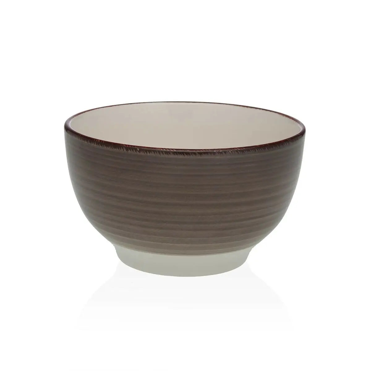 Bol Versa Gris Grès 14 x 8,3 x 14 cm Bigbuy