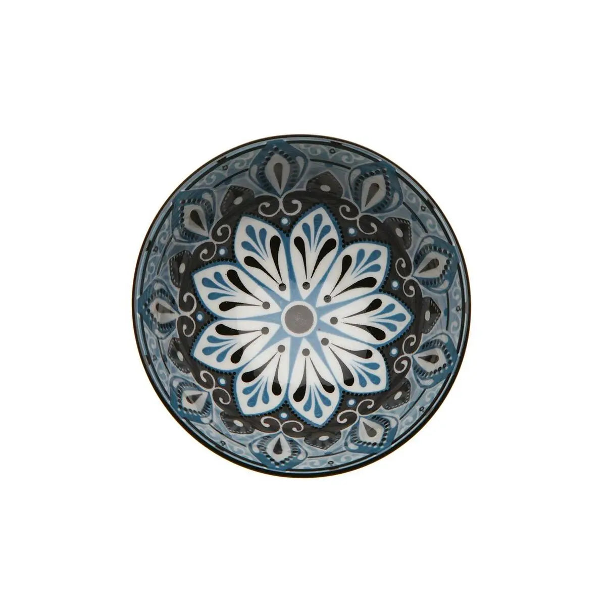 Bol pour Apéritifs Versa Bleu Céramique Porcelaine 11,5 x 6 x 11,5 xm Bigbuy