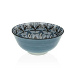 Bol pour Apéritifs Versa Bleu Céramique Porcelaine 15,5 x 7 x 15,5 cm Bigbuy