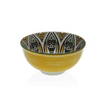 Bol pour Apéritifs Versa Jaune Céramique Porcelaine 11,5 x 6 x 11,5 xm Bigbuy