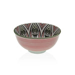 Bol pour Apéritifs Versa Rose Céramique Porcelaine 11,5 x 6 x 11,5 xm Bigbuy
