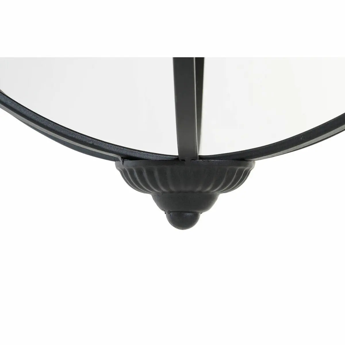Bougeoir DKD Home Decor Noir Métal Verre (60 x 60 x 73 cm) Bigbuy