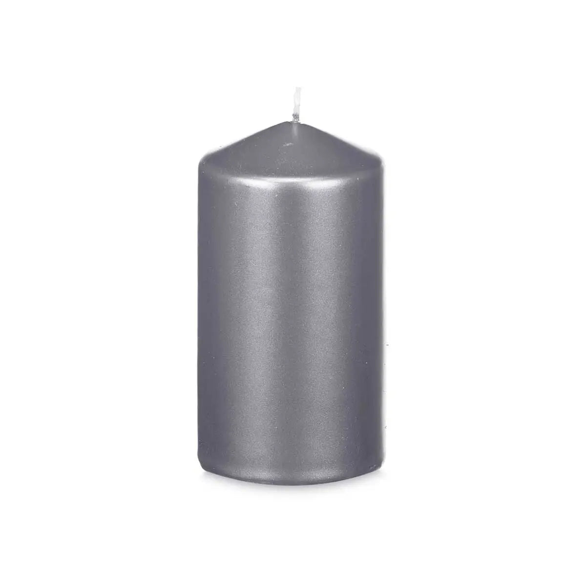 Bougie Argenté 7 x 13 x 7 cm (24 Unités) Mamm