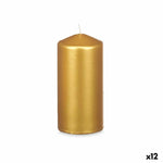 Bougie Doré 7 x 15,5 x 7 cm (12 Unités) Mamm