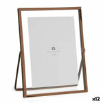 Cadre photo Cuivre Métal verre Plastique 18,5 x 1 x 23 cm (12 Unités) Mamm