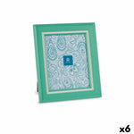 Cadre photo Verre Vert Plastique (6 Unités) (2 x 33 x 28 cm) Mamm