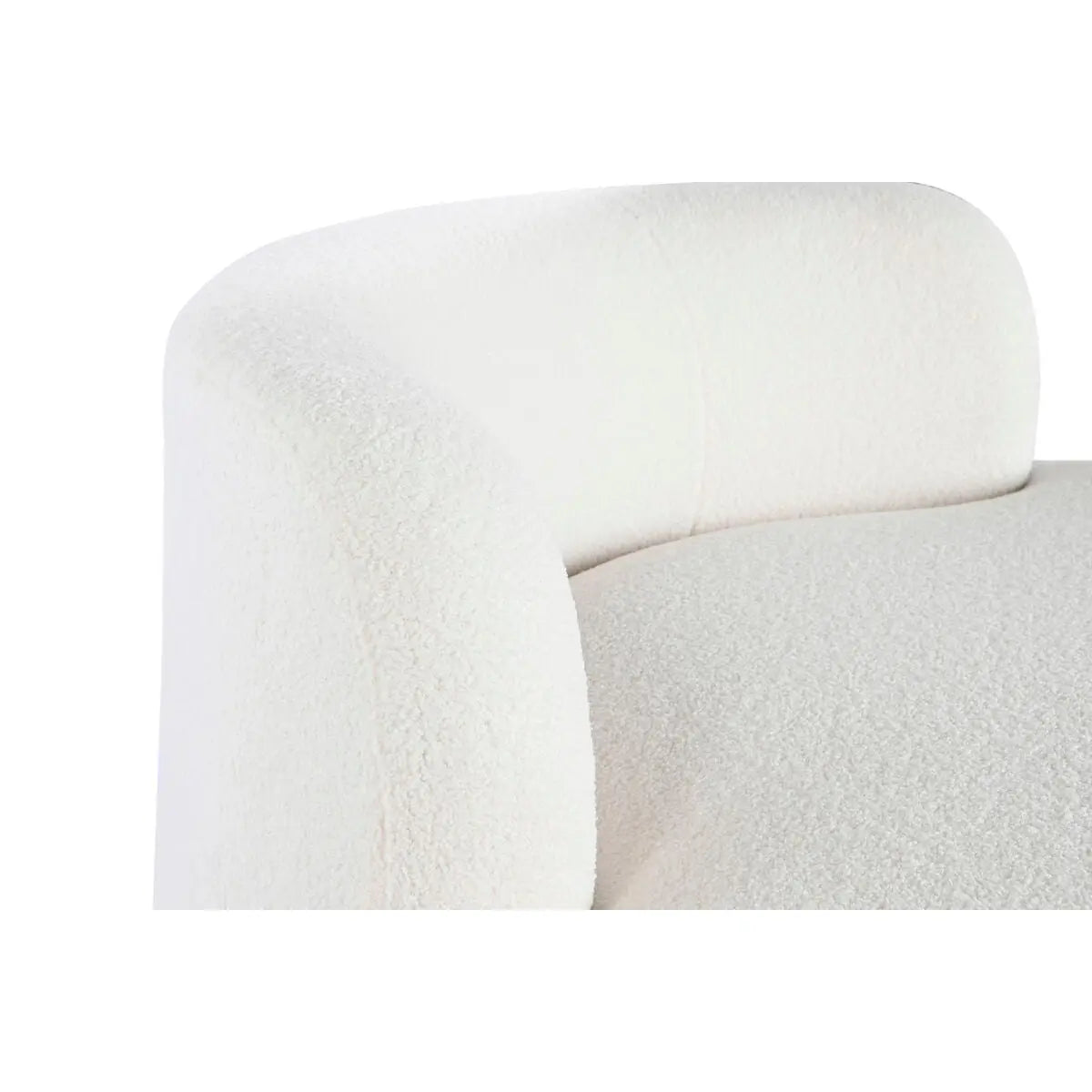 Canapé DKD Home Decor Blanc 150 x 150 x 69 cm Bigbuy
