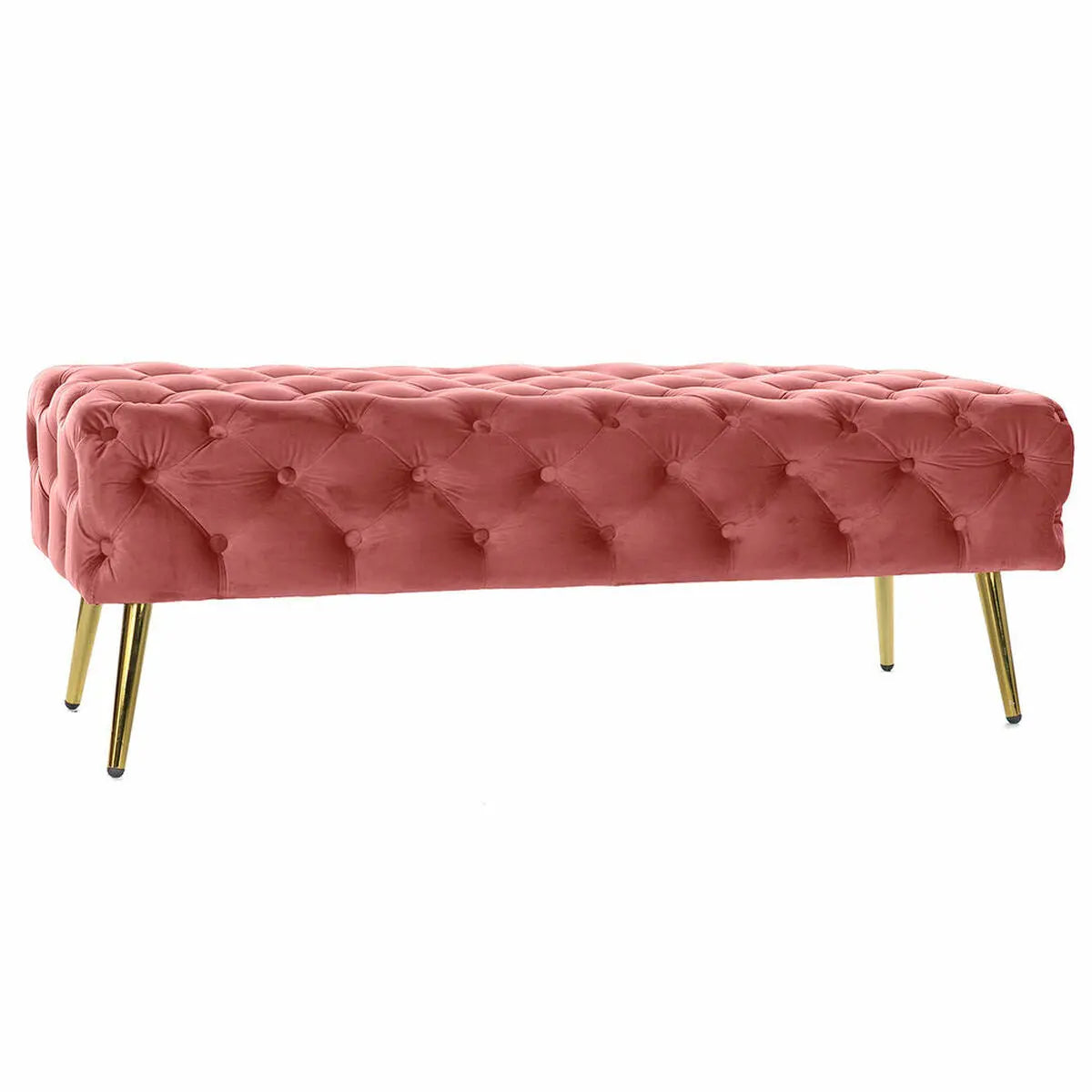Coffre de Rangement DKD Home Decor Rose Doré (120 x 45 x 40 cm) Mamm