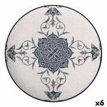Dessous d'Assiette La Mediterránea Rosetta Porcelaine Ø 32,5 cm (6 Unités) Mamm