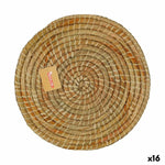 Dessous de plat Privilege Korne Marron osier Ø 35 cm (16 Unités) Mamm