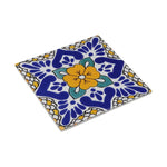 Dessous de plat Versa Bleu Liège Céramique Carrelage 20 X 0,6 X 20 CM Mamm