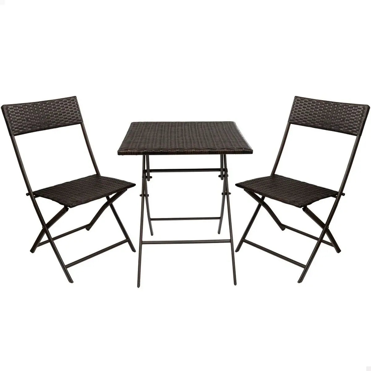 Ensemble Table + 2 Chaises Aktive Bigbuy