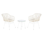 Ensemble Table + 2 Chaises DKD Home Decor 56 x 57,5 x 82 cm Mamm