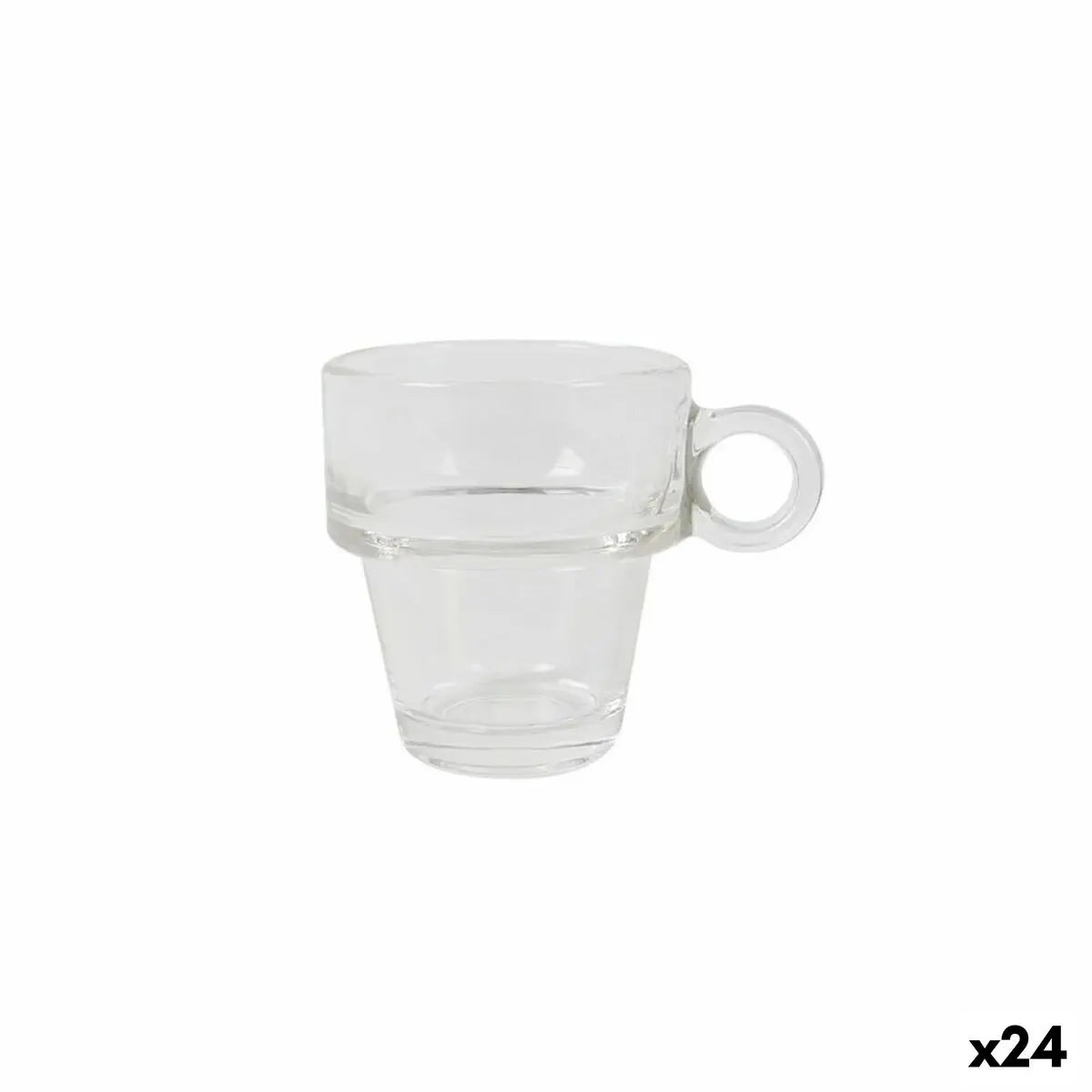 Ensemble de tasses à café La Mediterránea Tower 90 ml 3 Pièces (24 Unités) Mamm