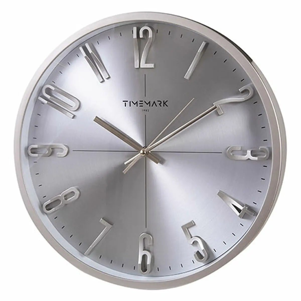 Horloge Murale Timemark Argenté Ø 34 cm Mamm