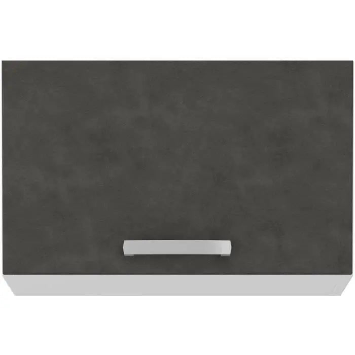 Meuble hotte porte basculante - Gris mat - L 60 x 31,6 x H 36 cm - LASSEN Mamm