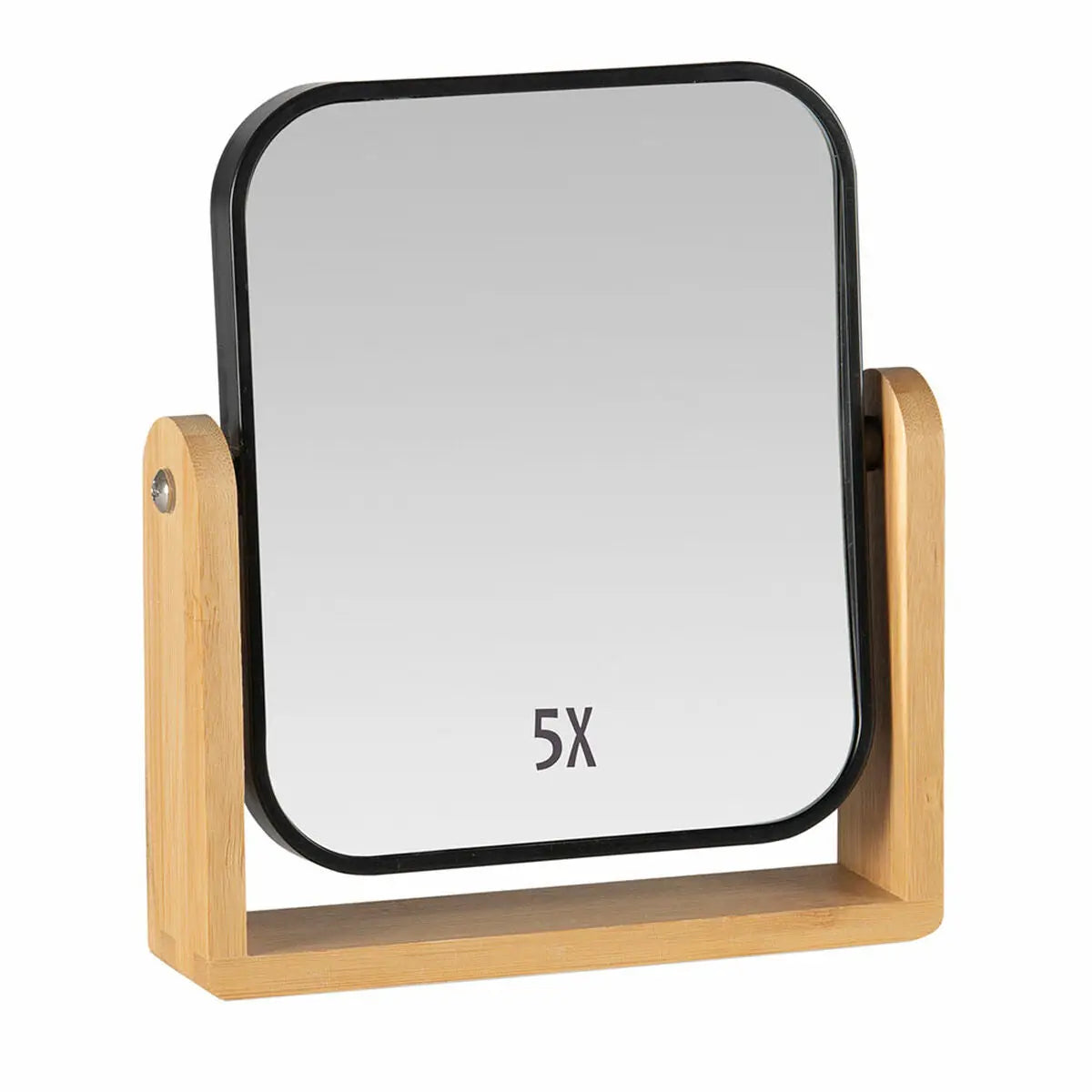 Miroir Andrea House Noir Bambou 18 x 4,5 x 20 cm Mamm
