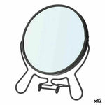 Miroir Grossissant Noir Fer 13 x 15,3 x 1,5 cm (12 Unités) Mamm