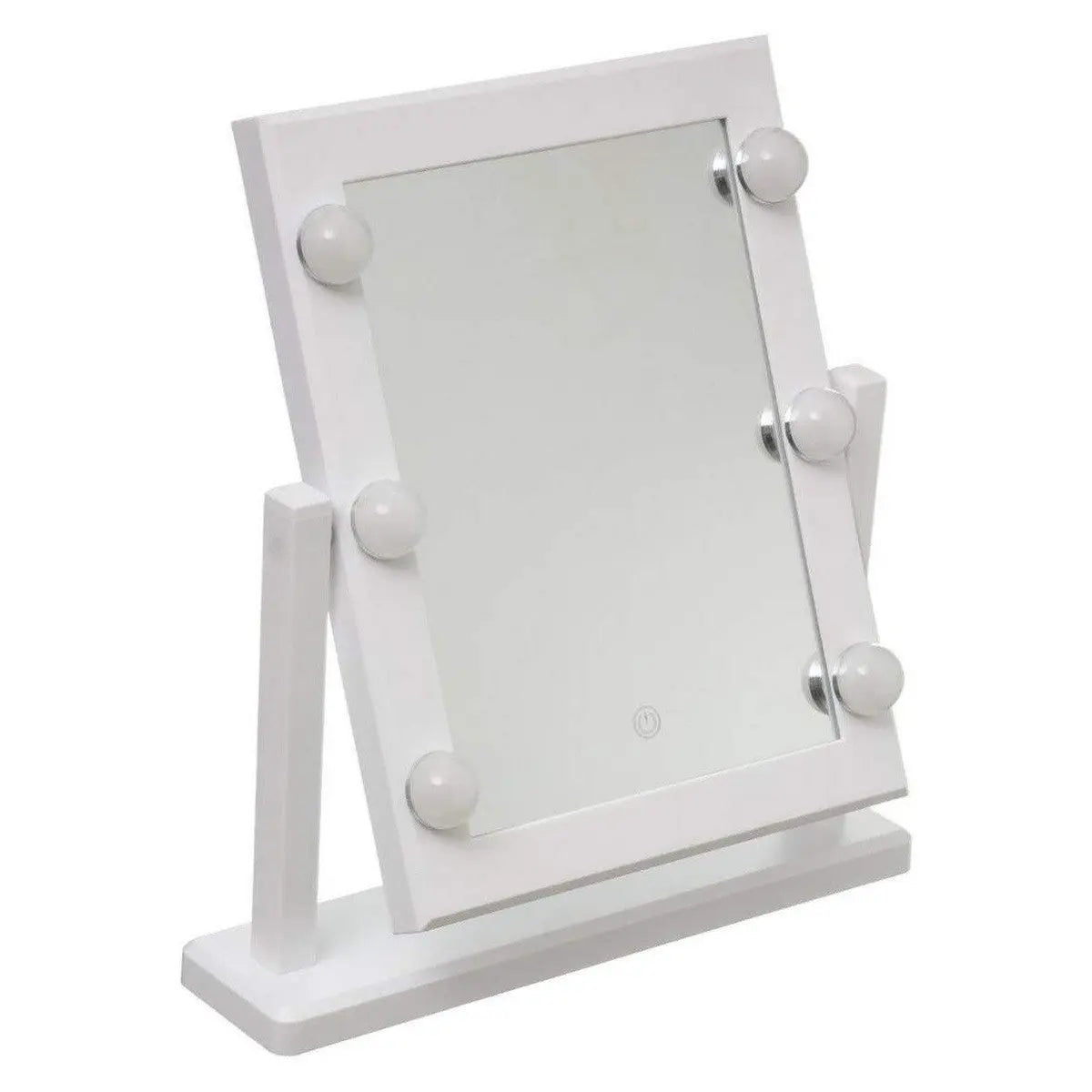Miroir de Table LED Tactile 5five Hollywood Blanc 37 x 9 x 40,5 cm Mamm