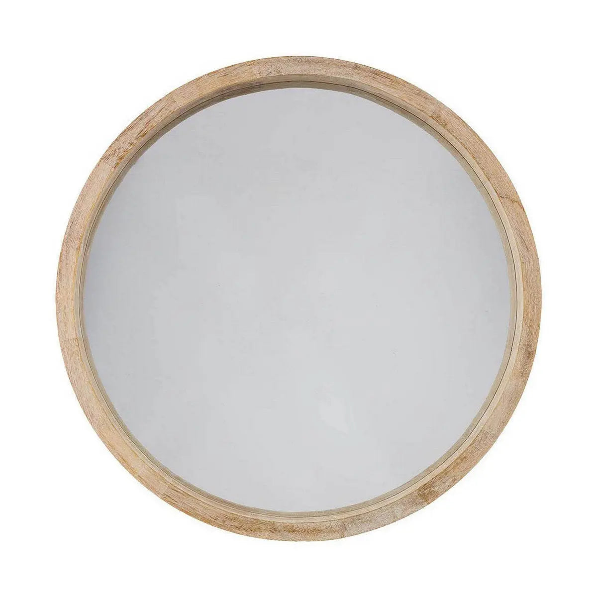 Miroir mural Atmosphera Rond Naturel (Ø 50 cm) Mamm