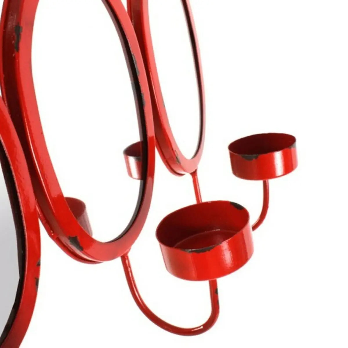 Miroir mural DKD Home Decor 8424001109739 37 x 38 x 8,5 cm Verre Métal Bois MDF (2 Unités) Mamm