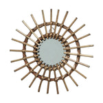 Miroir mural Decoris Ø 40 cm Naturel Mamm