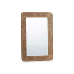 Miroir mural Marron Bois de manguier Volets 90 x 60 x 2 cm Mamm