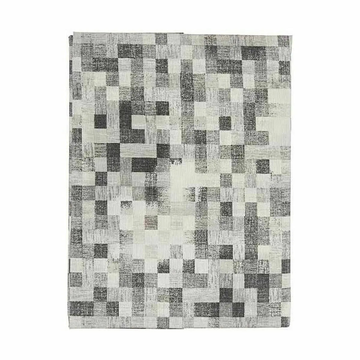 Nappe toile Antitaches Carreaux 140 x 180 cm Gris (6 Unités) Mamm