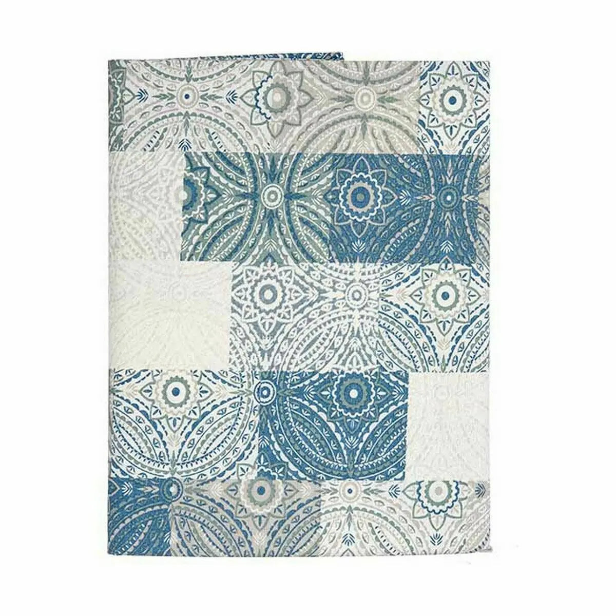 Nappe toile Antitaches Carrelage 140 x 180 cm Bleu (6 Unités) Mamm