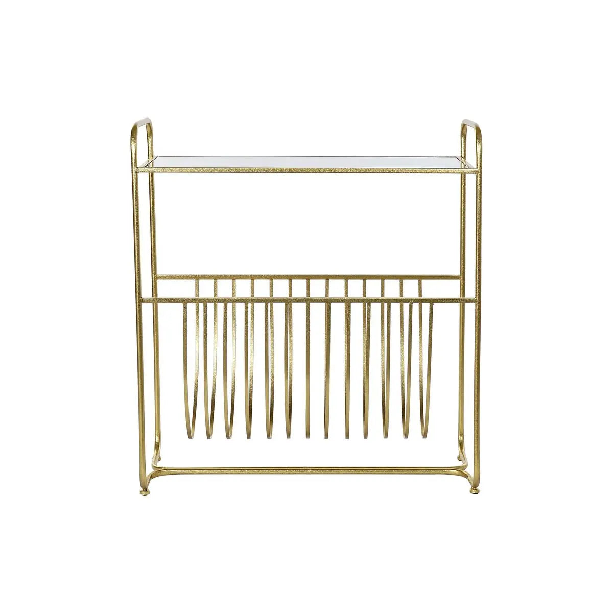 Porte-revues DKD Home Decor Miroir Doré Métal (76 x 35 x 83 cm) Mamm