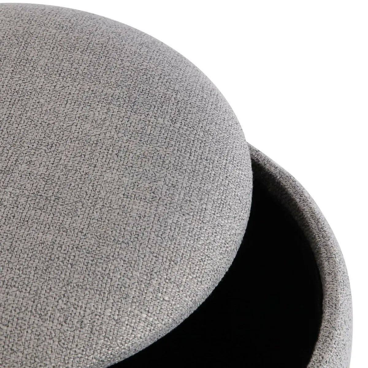 Pouf convertible Versa Gris Bambou Bois MDF 36 x 44 x 36 cm (2 Pièces) Bigbuy