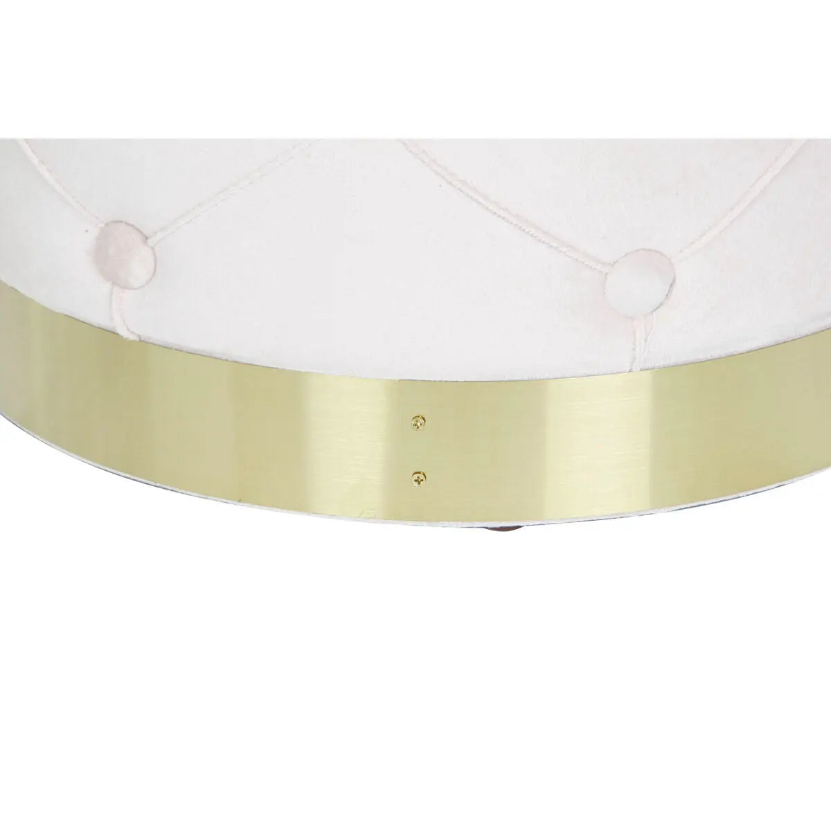 Repose-pied DKD Home Decor 60 x 60 x 47 cm Velours Bois MDF Mamm