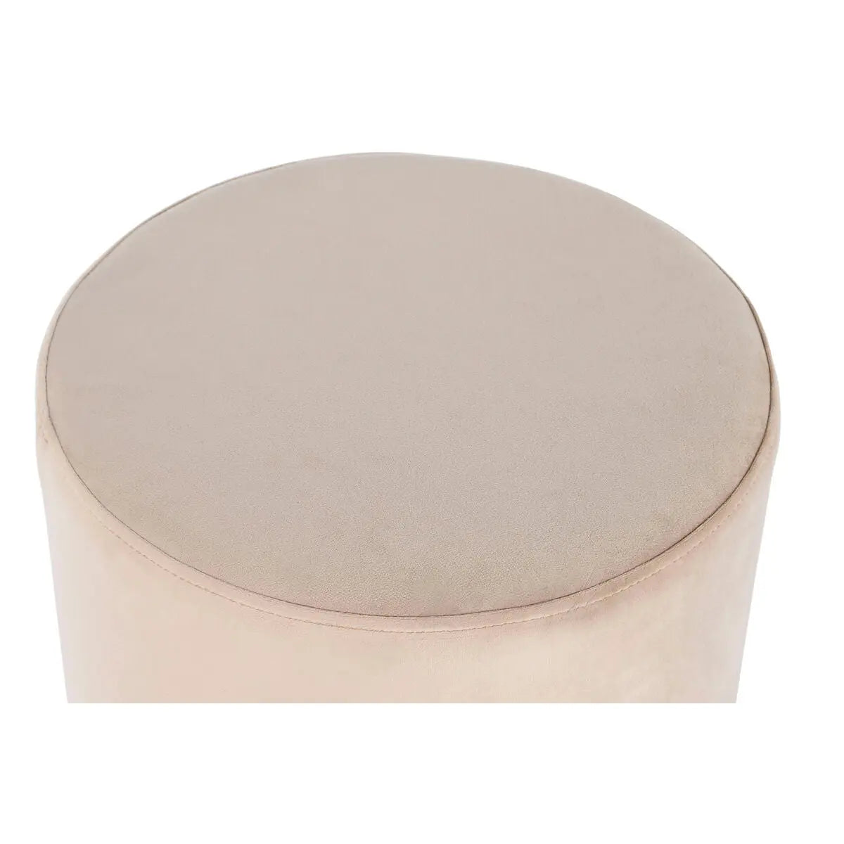 Repose-pied DKD Home Decor Beige Bordeaux Velours 40 x 40 x 42 cm (2 Unités) Mamm