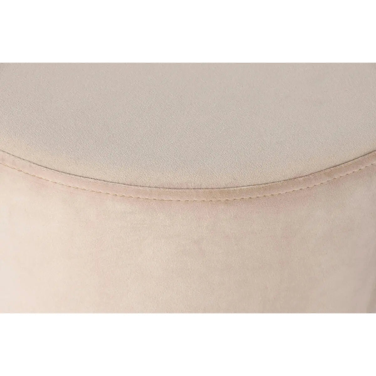 Repose-pied DKD Home Decor Beige Bordeaux Velours 40 x 40 x 42 cm (2 Unités) Mamm