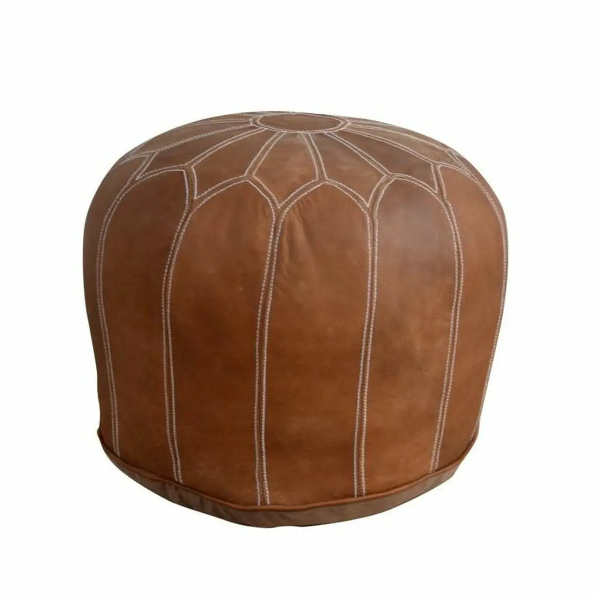 Repose-pied DKD Home Decor Marron Vintage 48 x 48 x 35 cm Mamm