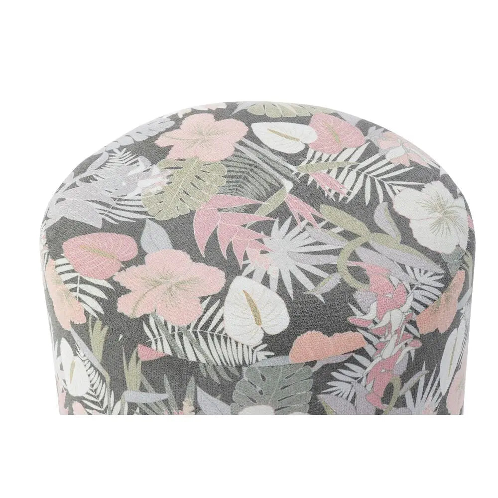 Repose-pied DKD Home Decor Multicouleur Bois Métal Tropical 35 x 35 x 35 cm (2 Unités) Mamm