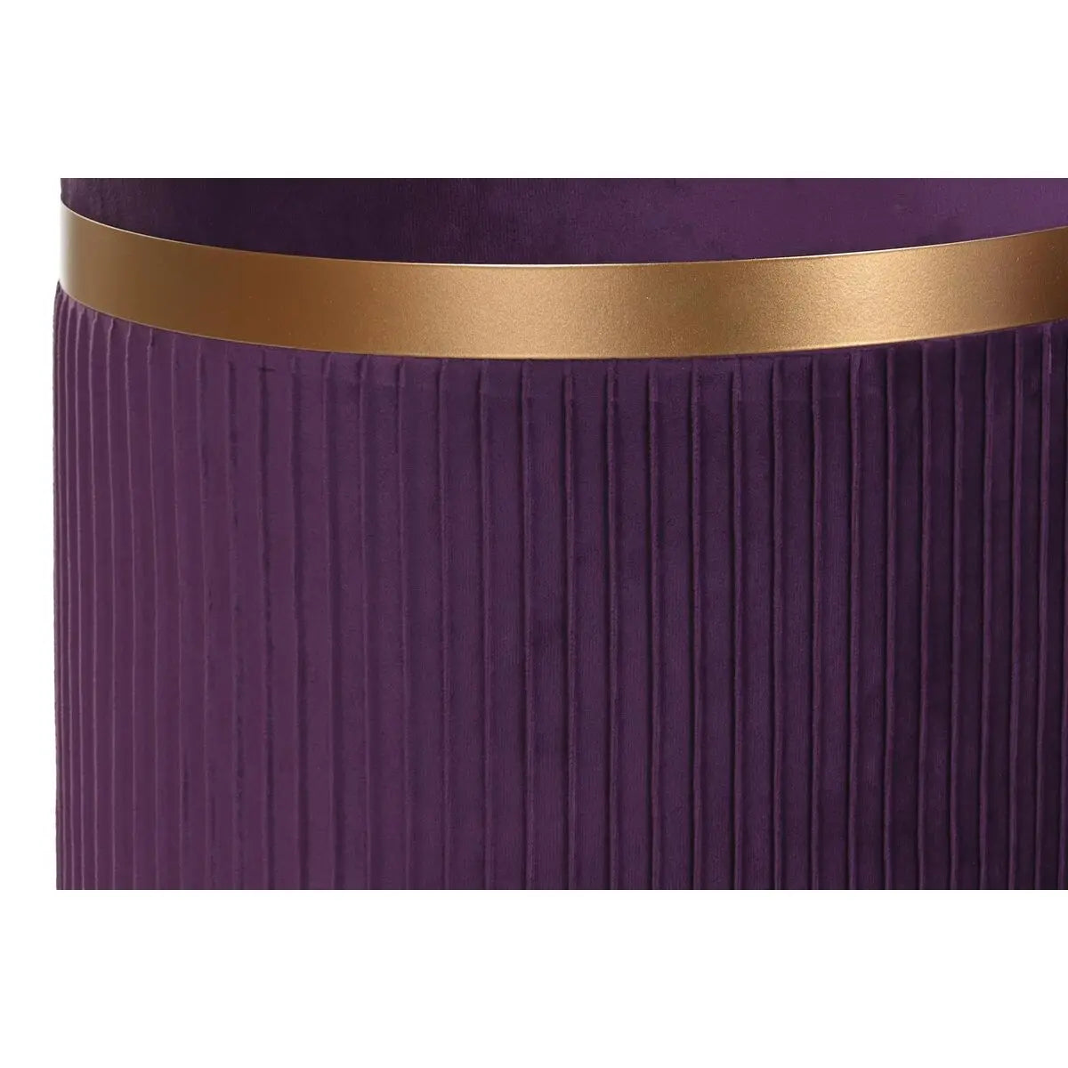 Repose-pied DKD Home Decor Polyester MDF Bordeaux (39 x 39 x 49 cm) Mamm