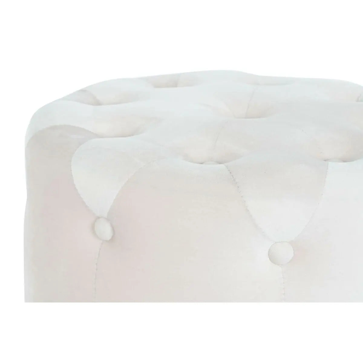 Repose-pied DKD Home Decor Rose Doré Bois MDF Velours 60 x 60 x 54 cm (3 Unités) Mamm