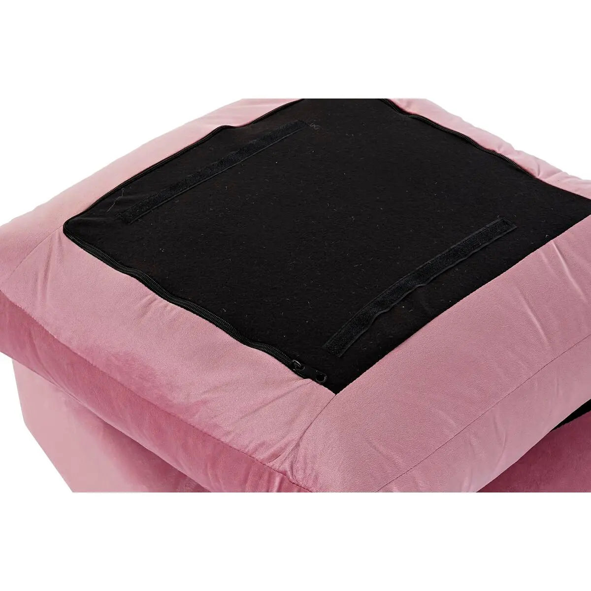 Repose-pied DKD Home Decor Rose Polyester Moderne (55 x 55 x 30 cm) Mamm