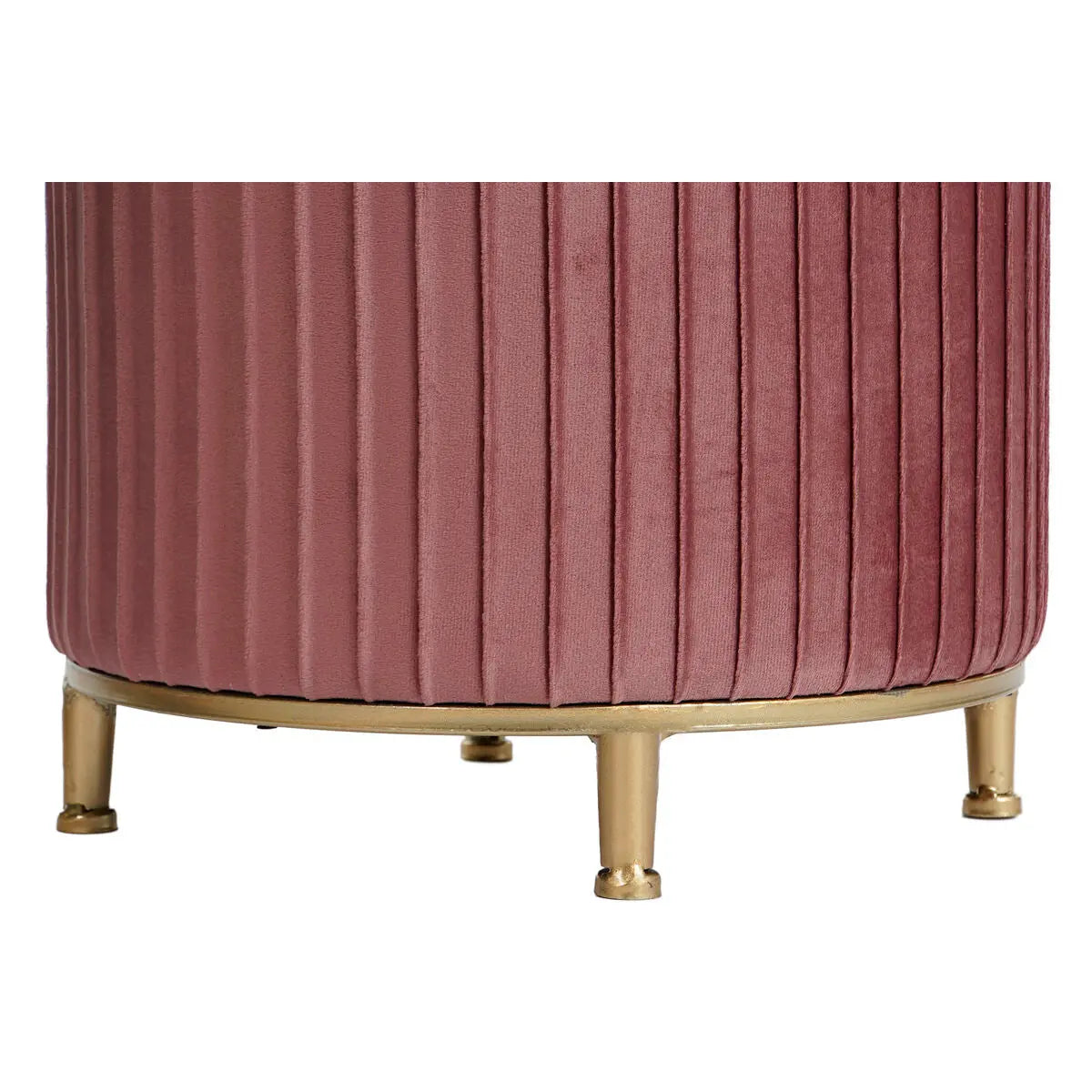 Repose-pied DKD Home Decor Velours 60 x 60 x 45 cm Bois MDF Mamm