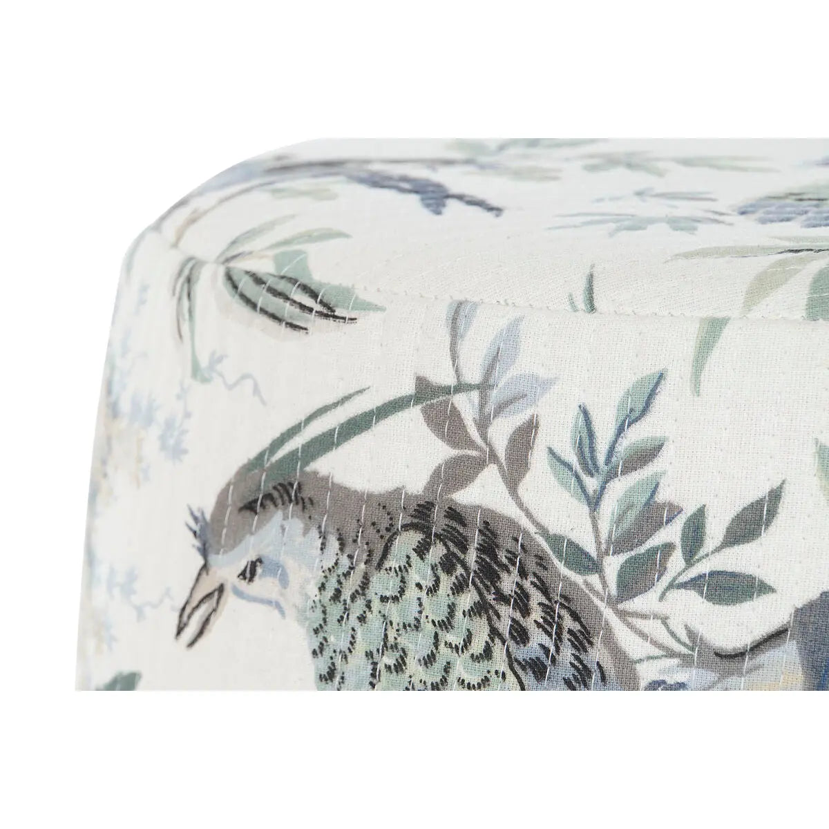 Repose-pied Home ESPRIT Bois de manguier 40 x 40 x 48 cm Bigbuy