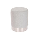 Repose-pied Home ESPRIT Gris Argenté 35 x 35 x 42 cm Bigbuy