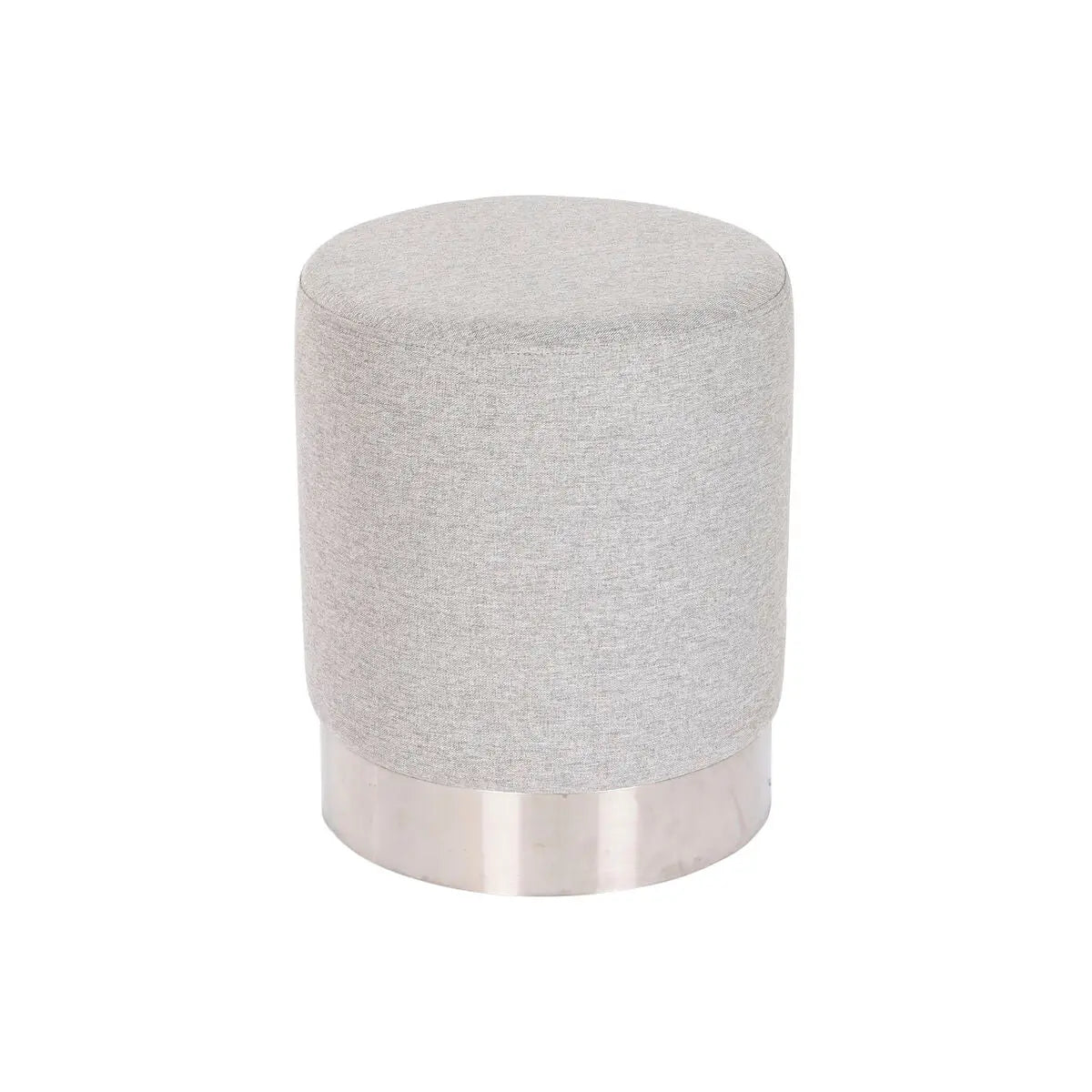 Repose-pied Home ESPRIT Gris Argenté 35 x 35 x 42 cm Bigbuy