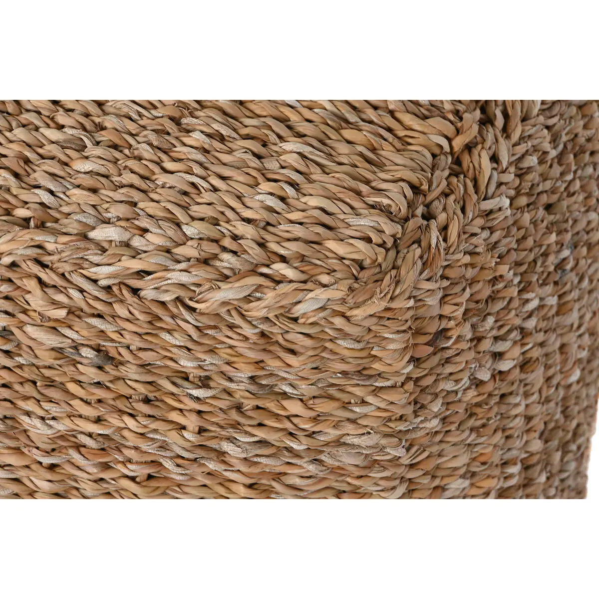 Repose-pied Home ESPRIT Naturel 40 x 40 x 40 cm Bigbuy